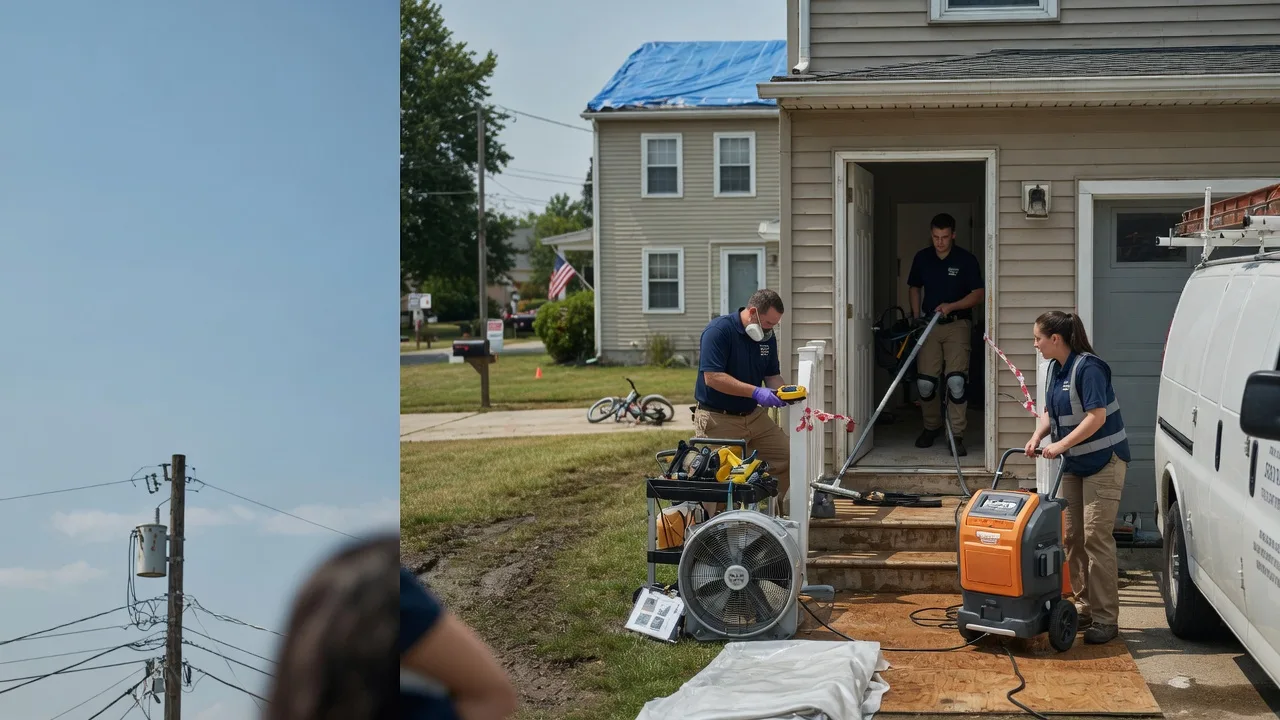 Water Damage Repair in Panna Maria, TX near me